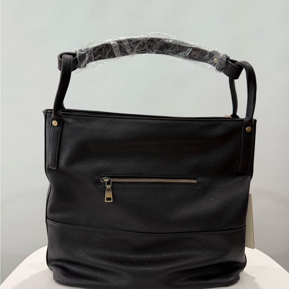 Antik Kraft Black Shoulder Bag